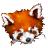 Firefox Panda Roux Icon 48x48 png